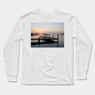 Sunrise on Gwynn Island, VA Long Sleeve T-Shirt